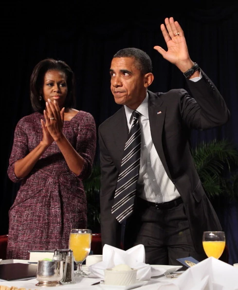 Obama Addresses The National Prayer Breakfast