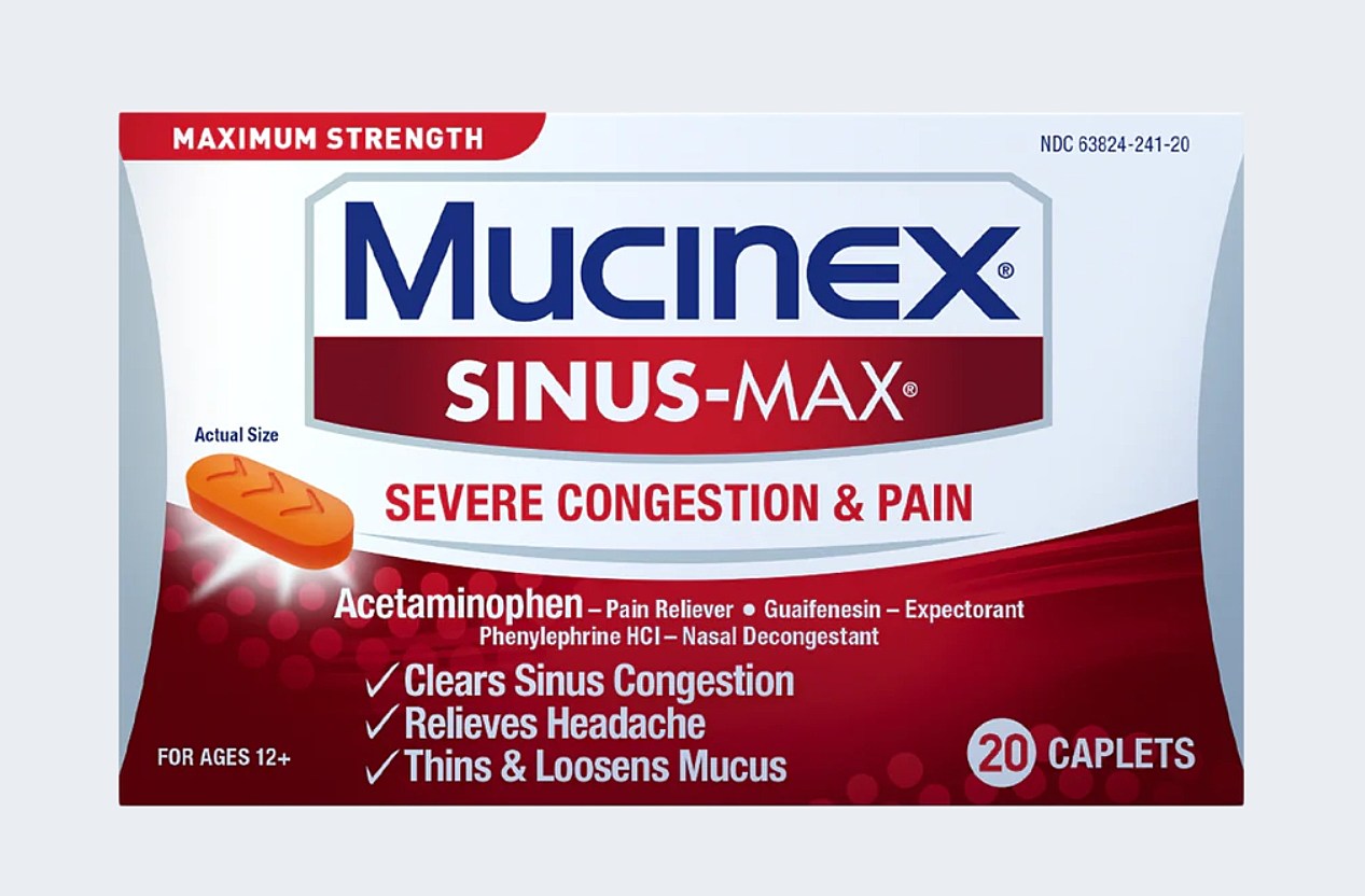 Treat the symptoms. Credit: Mucinex.com