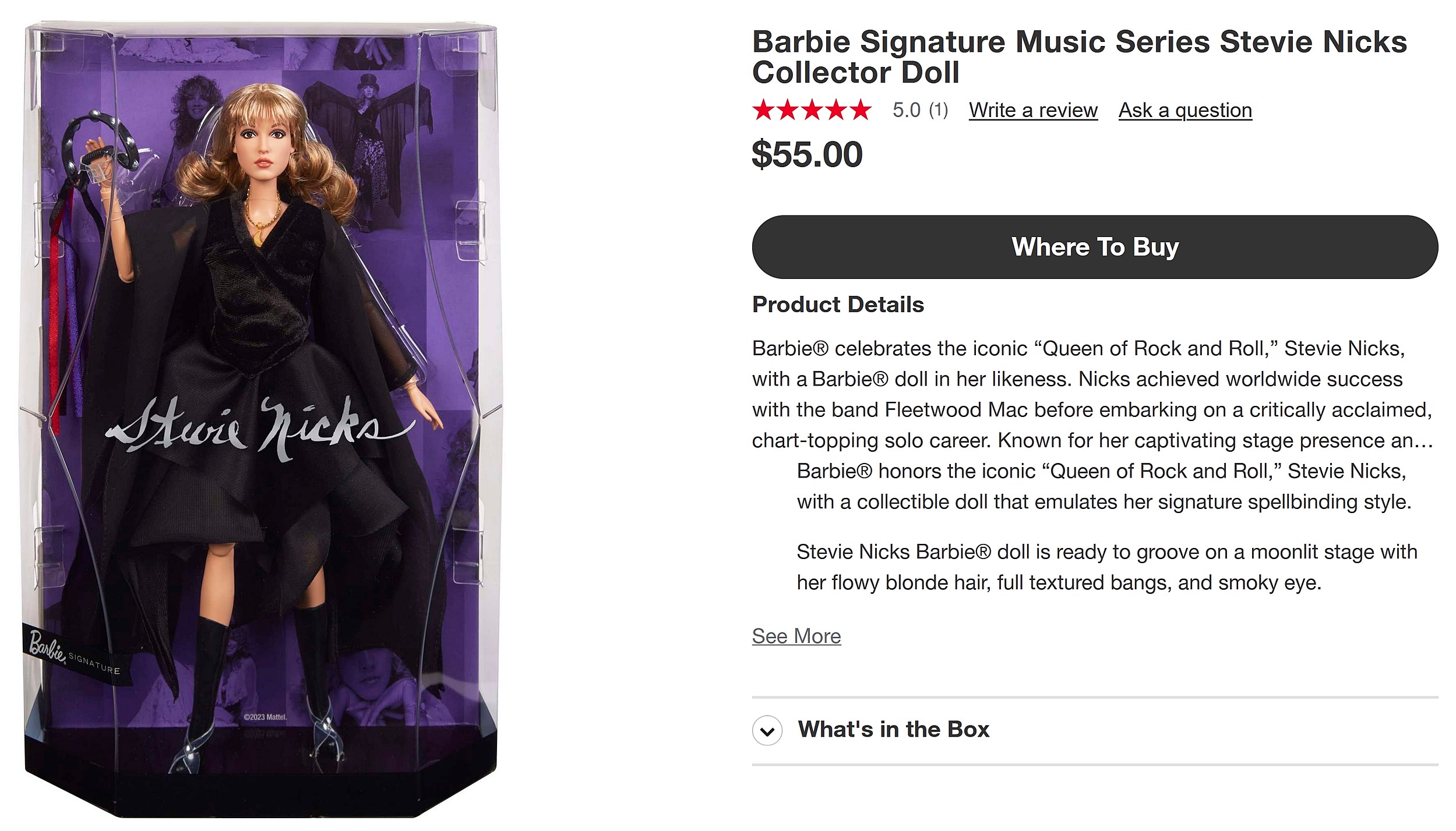 What would Barbie think? Credit: Mattel